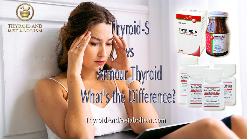 Confused woman cannot decide between Thyroid-S and NP Thyroid