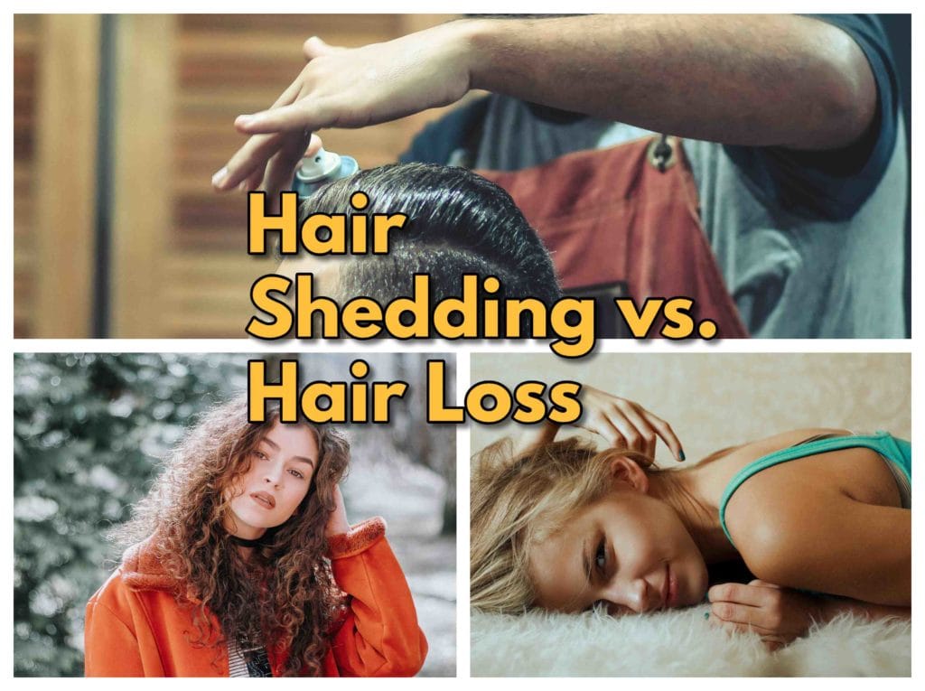 Hair Shedding vs. Hair Loss
